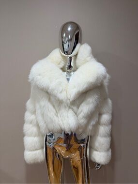 White Fox Fur jacket